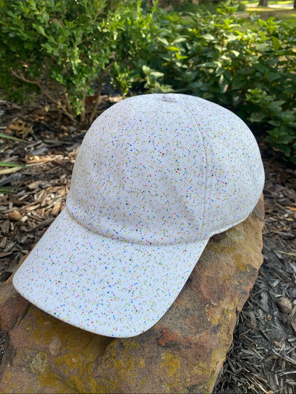 NEW💐Storied Hats Rainbow Specks Cap